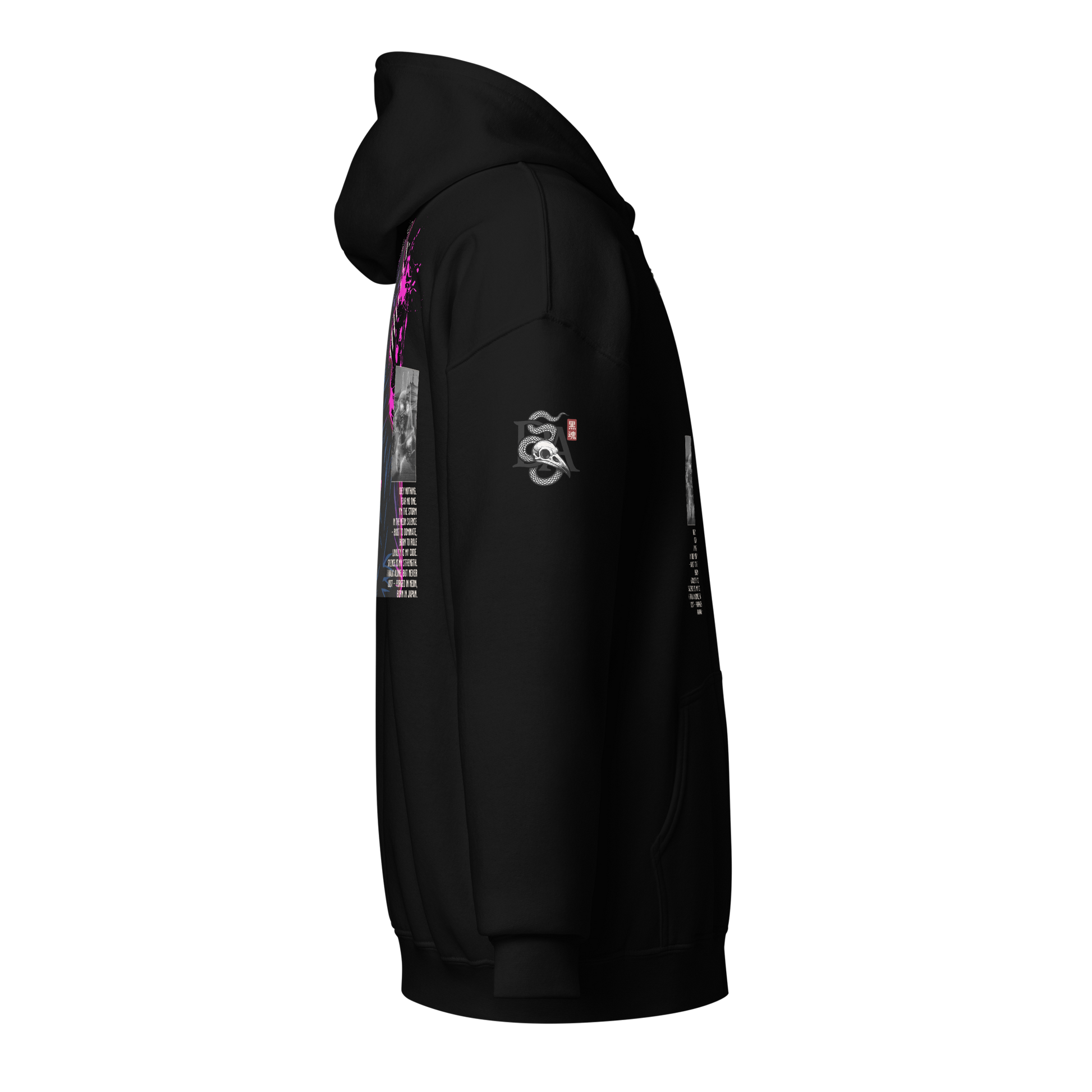 Heavy Zip Hoodie - 30th Century A.D. – THE DOGS PROPHECY  by Darkside Apparel