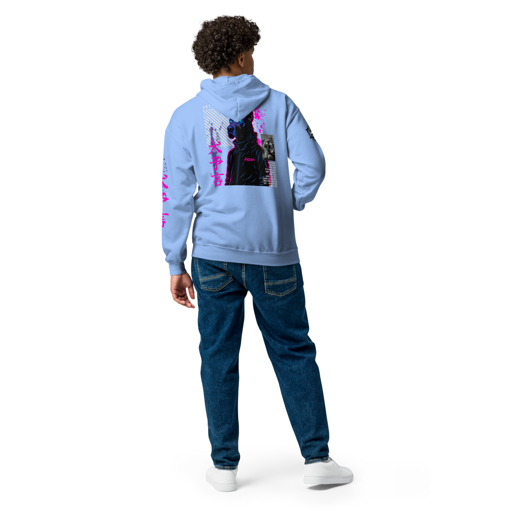 Heavy Zip Hoodie - 30th Century A.D. – THE DOGS PROPHECY  by Darkside Apparel