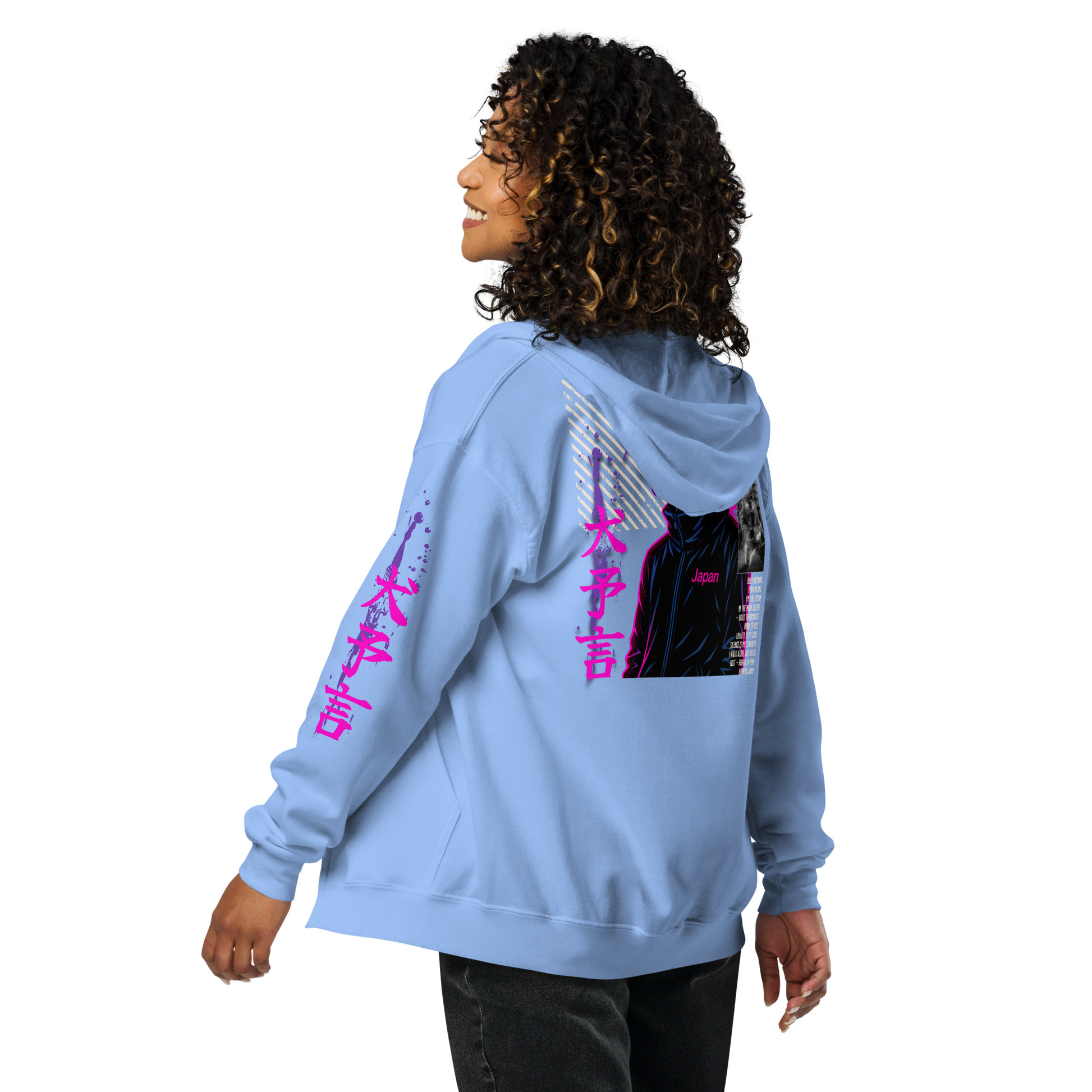 Heavy Zip Hoodie - 30th Century A.D. – THE DOGS PROPHECY  by Darkside Apparel