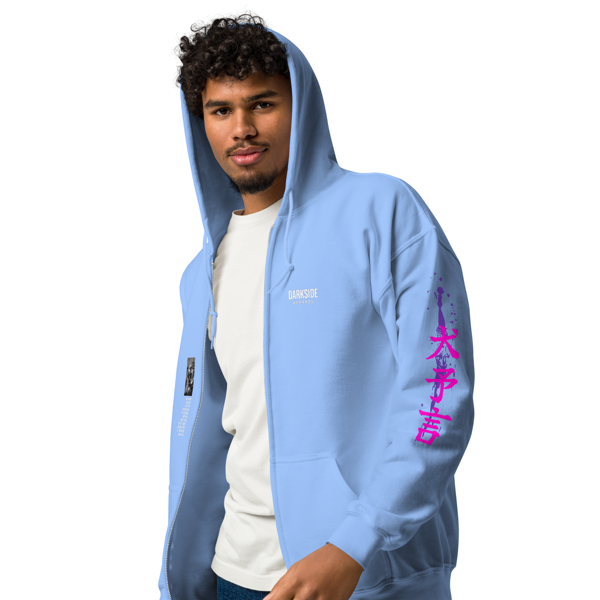 Heavy Zip Hoodie - 30th Century A.D. – THE DOGS PROPHECY  by Darkside Apparel