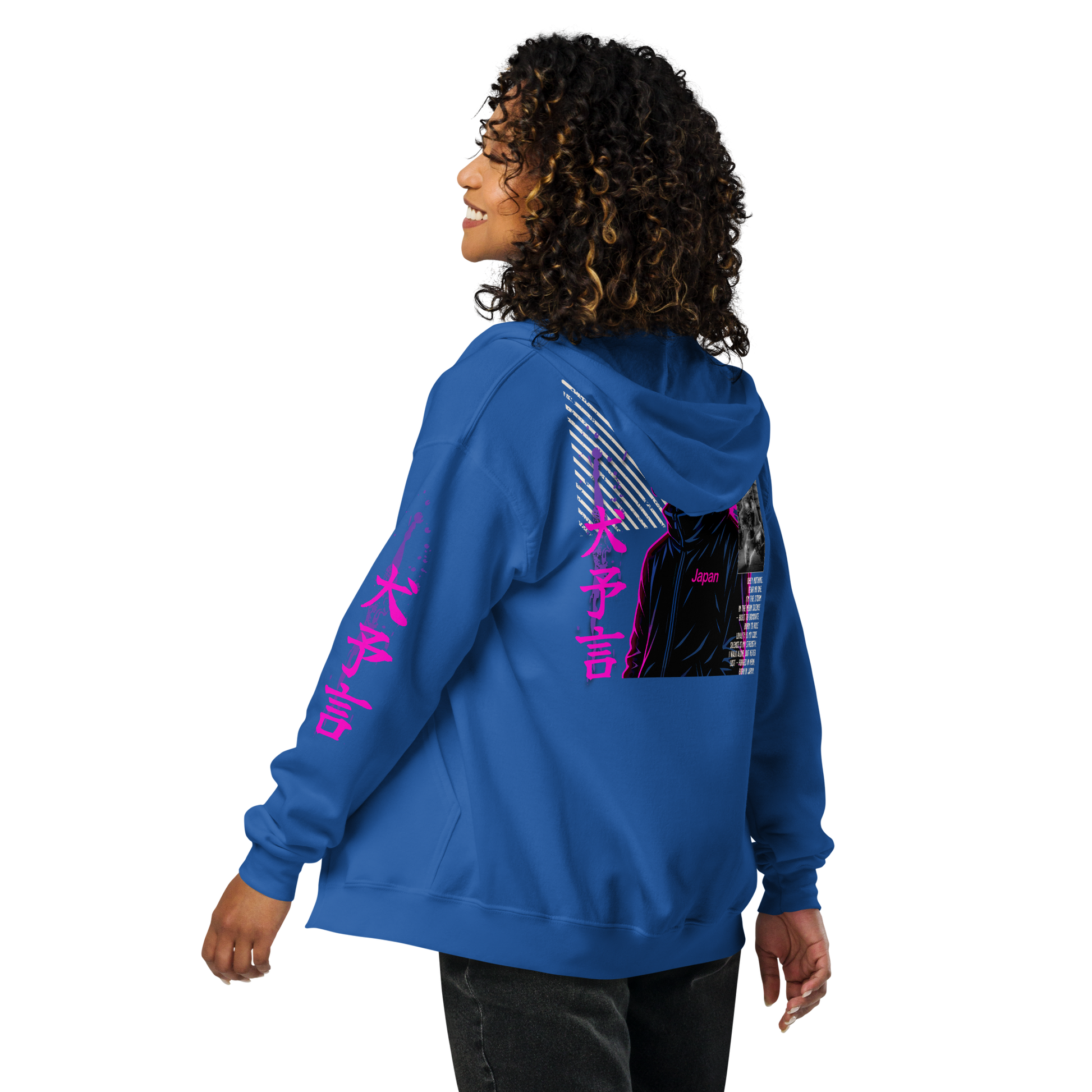 Heavy Zip Hoodie - 30th Century A.D. – THE DOGS PROPHECY  by Darkside Apparel
