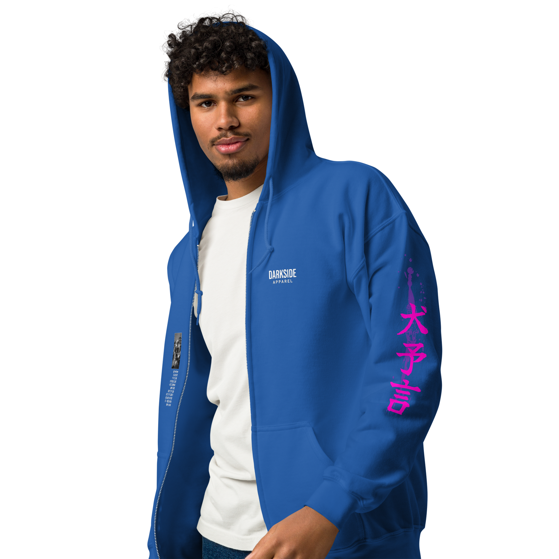 Heavy Zip Hoodie - 30th Century A.D. – THE DOGS PROPHECY  by Darkside Apparel