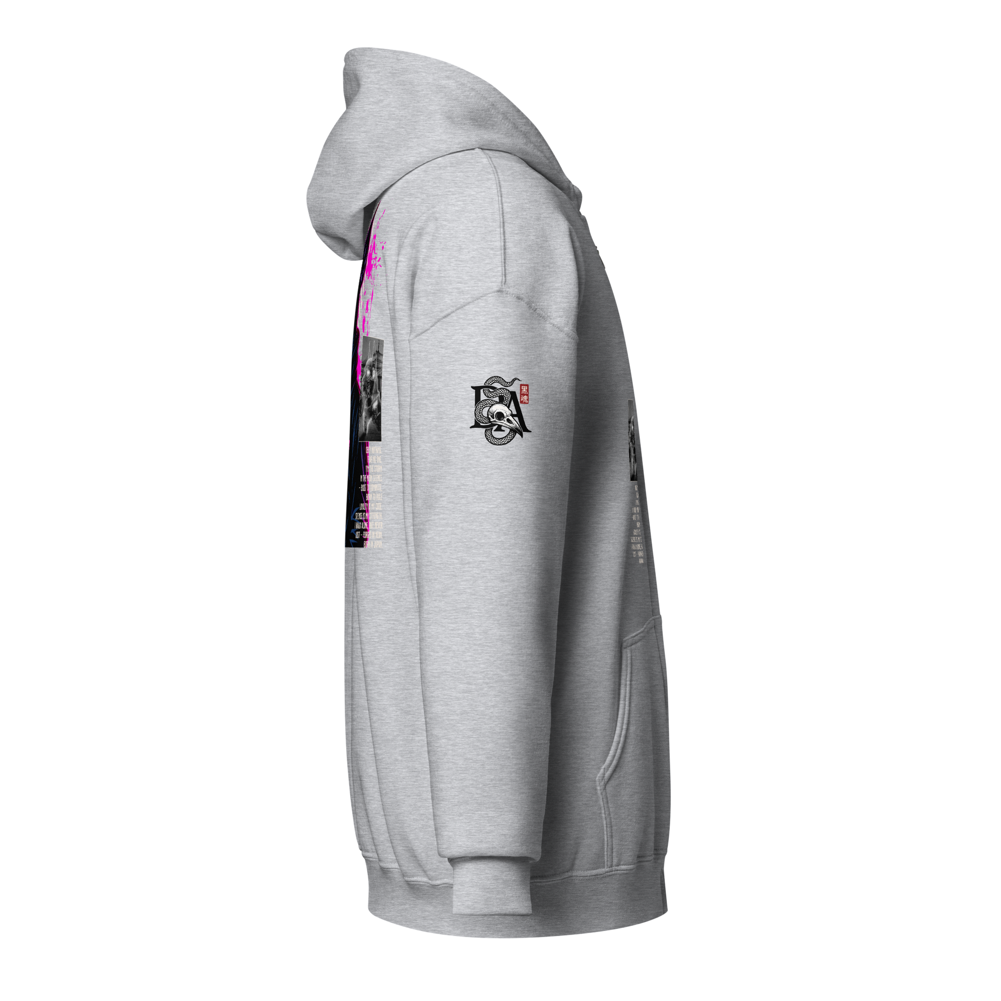 Heavy Zip Hoodie - 30th Century A.D. – THE DOGS PROPHECY  by Darkside Apparel