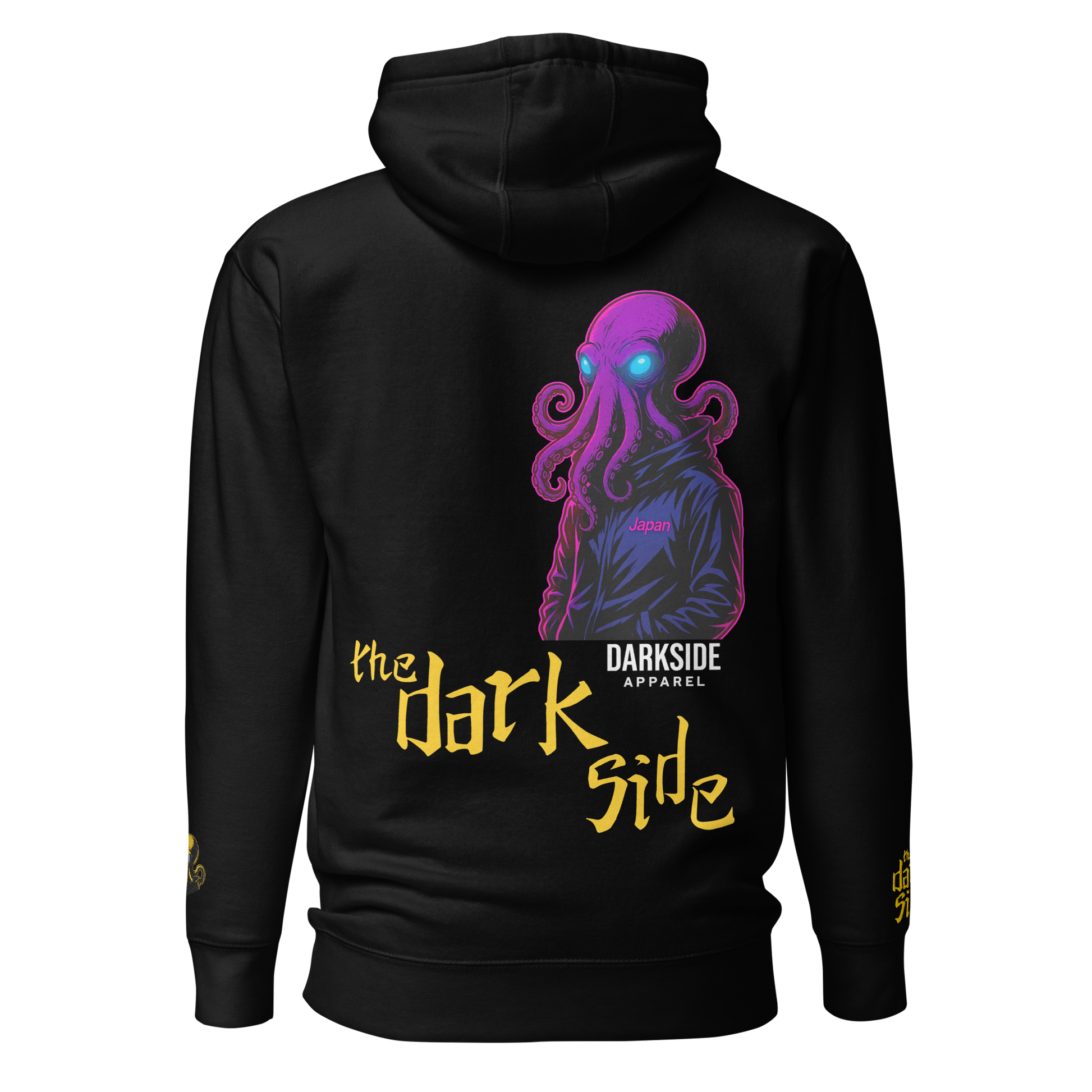 Special Darkside Apparel Hoodie – Neon Octopus Edition