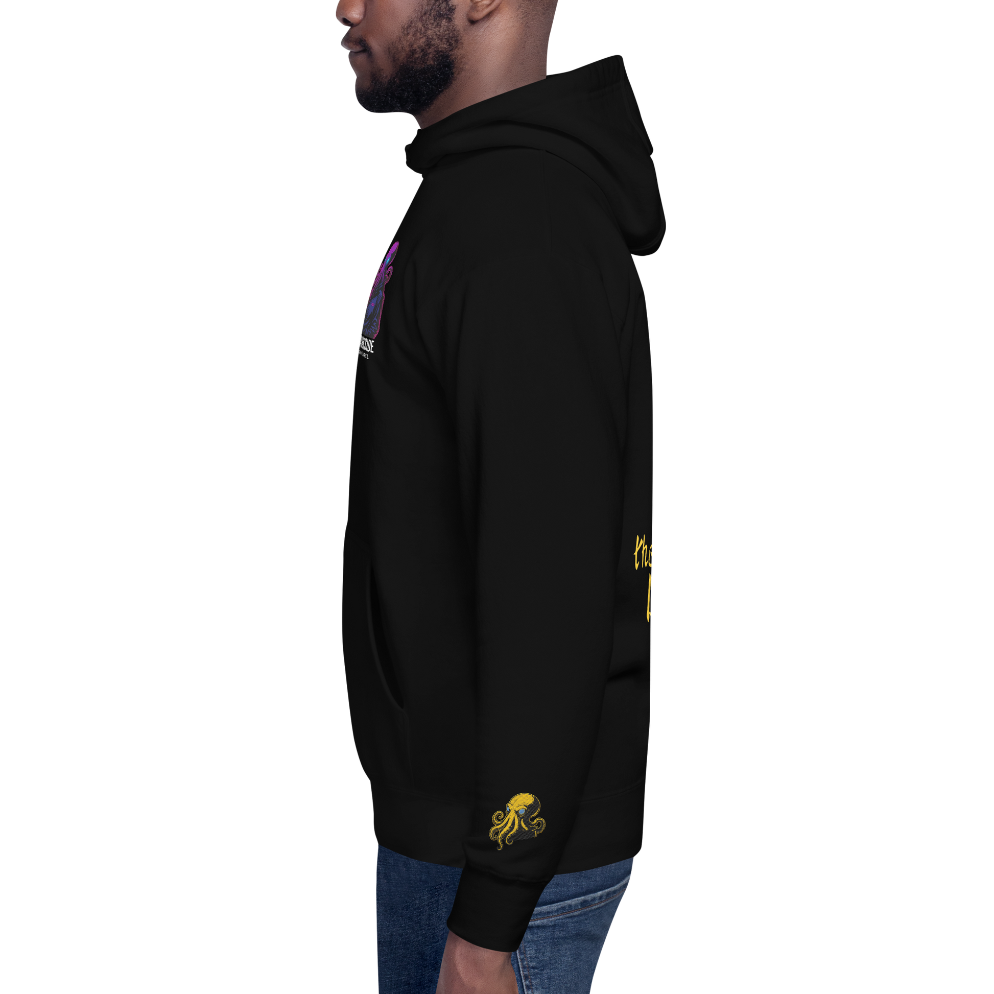 Special Darkside Apparel Hoodie – Neon Octopus Edition