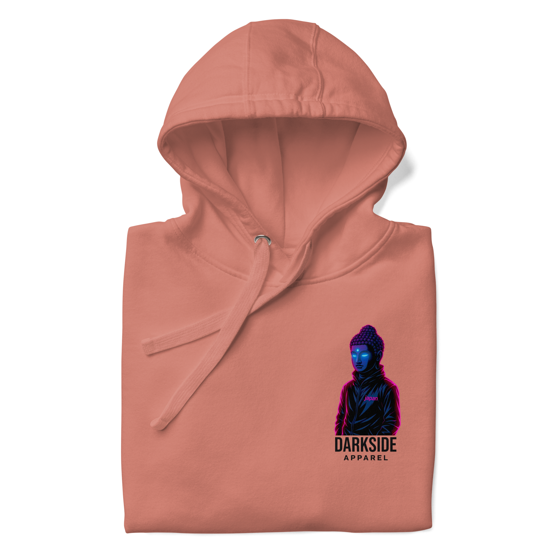Darkside Apparel Hoodie – Neon Buddha Edition