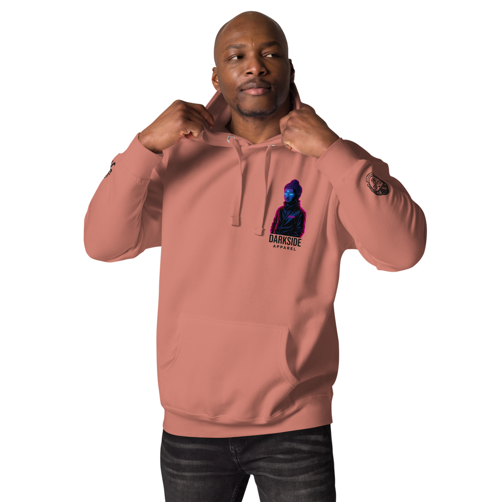 Darkside Apparel Hoodie – Neon Buddha Edition