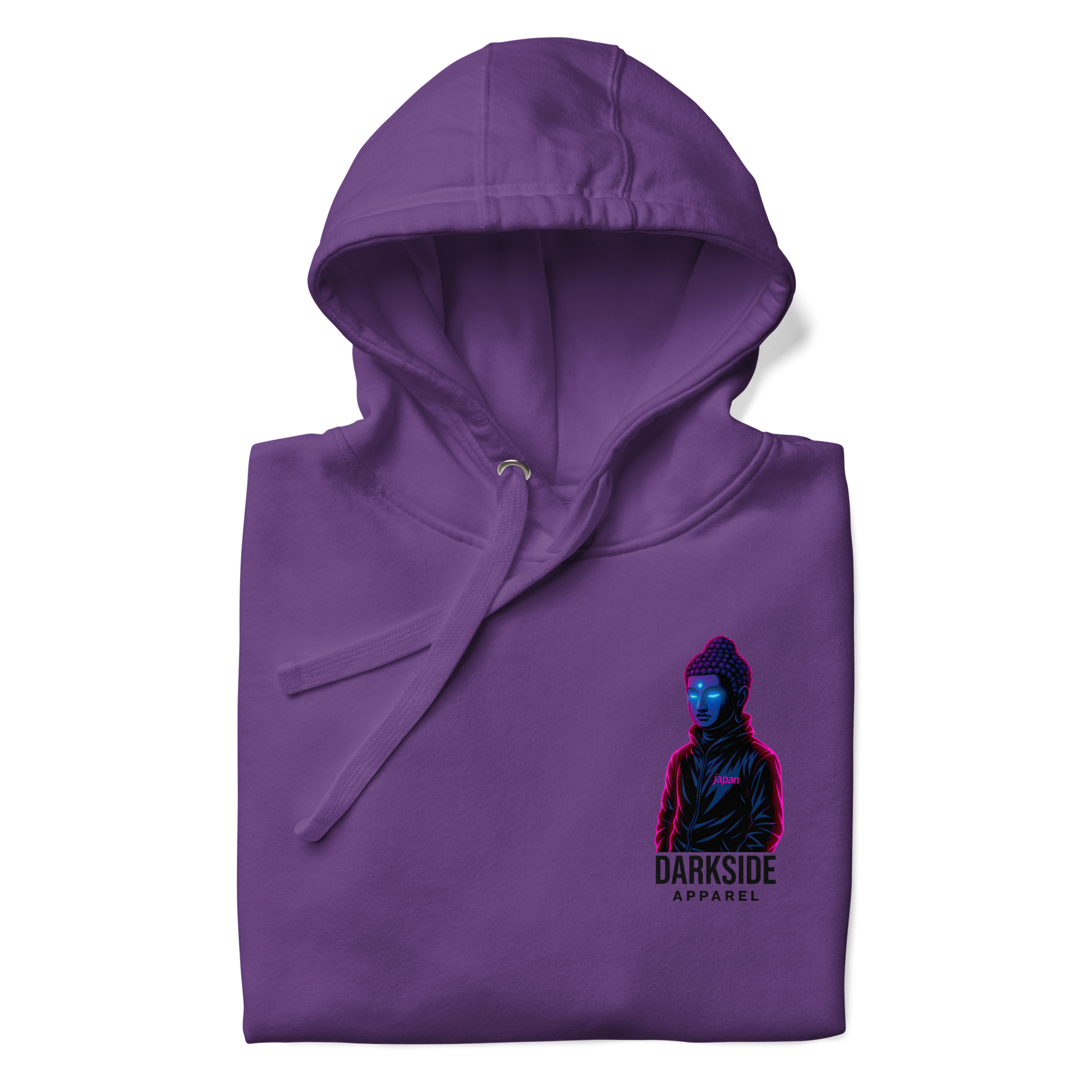 Darkside Apparel Hoodie – Neon Buddha Edition