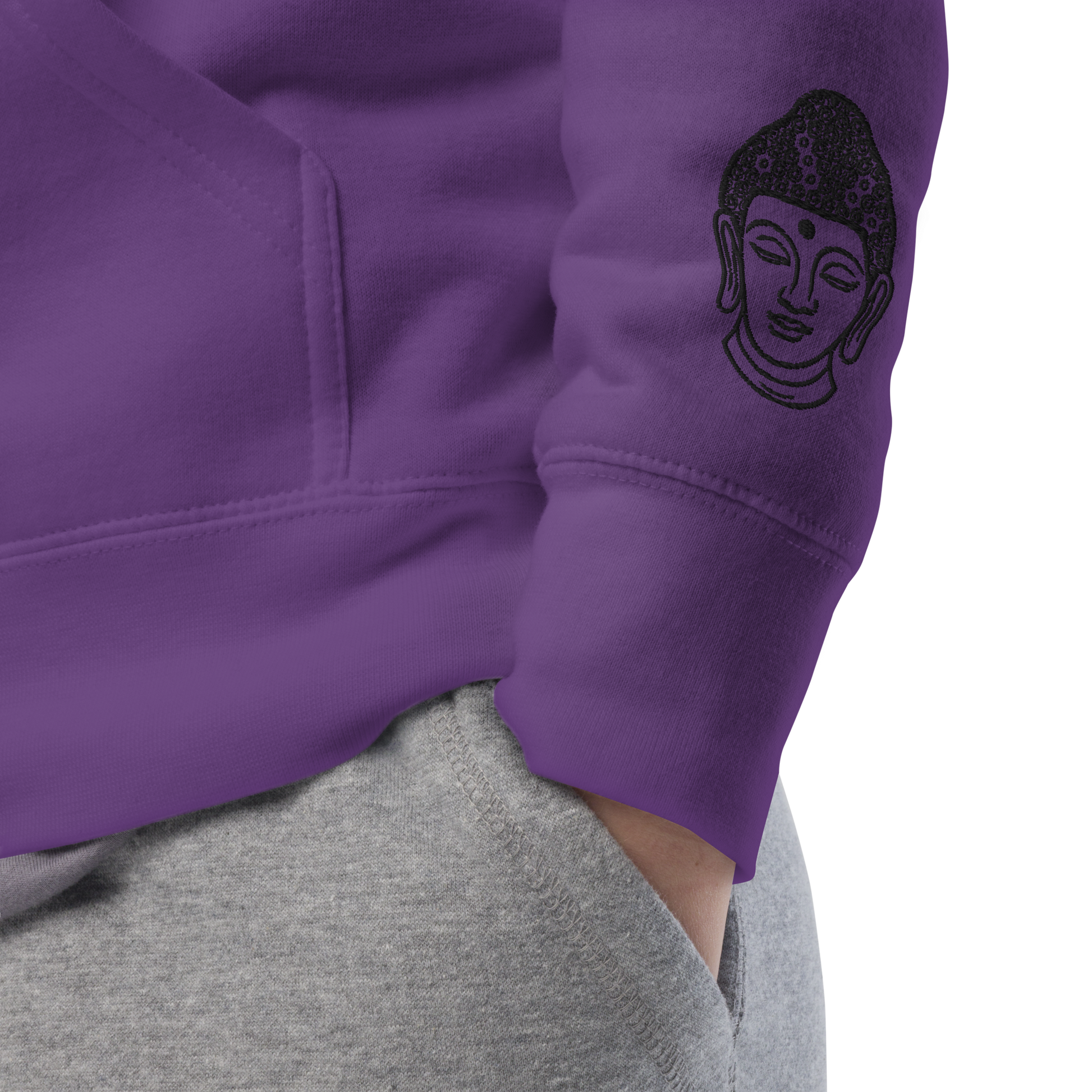 Darkside Apparel Hoodie – Neon Buddha Edition