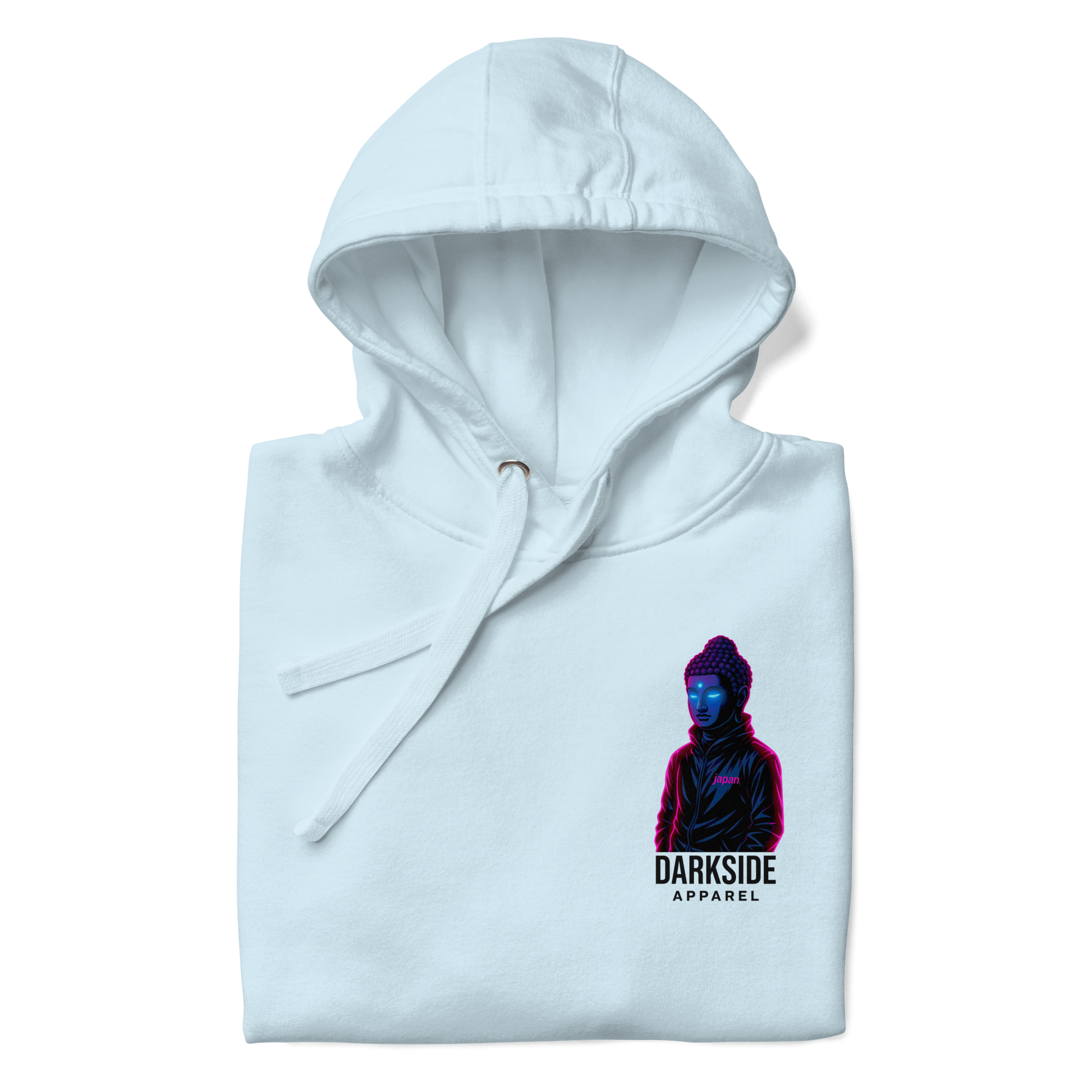 Darkside Apparel Hoodie – Neon Buddha Edition