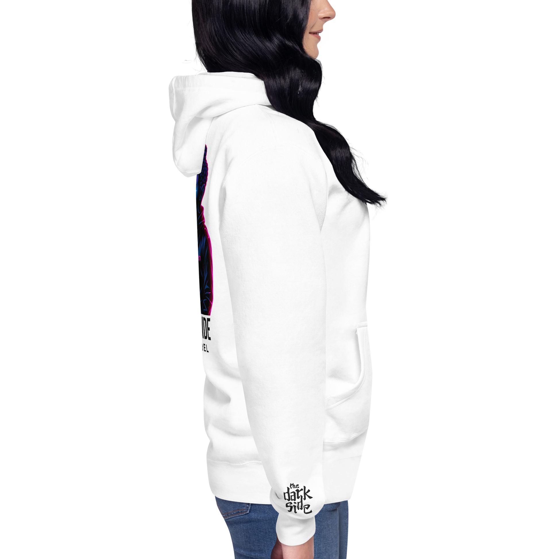Darkside Apparel Hoodie – Neon Buddha Edition